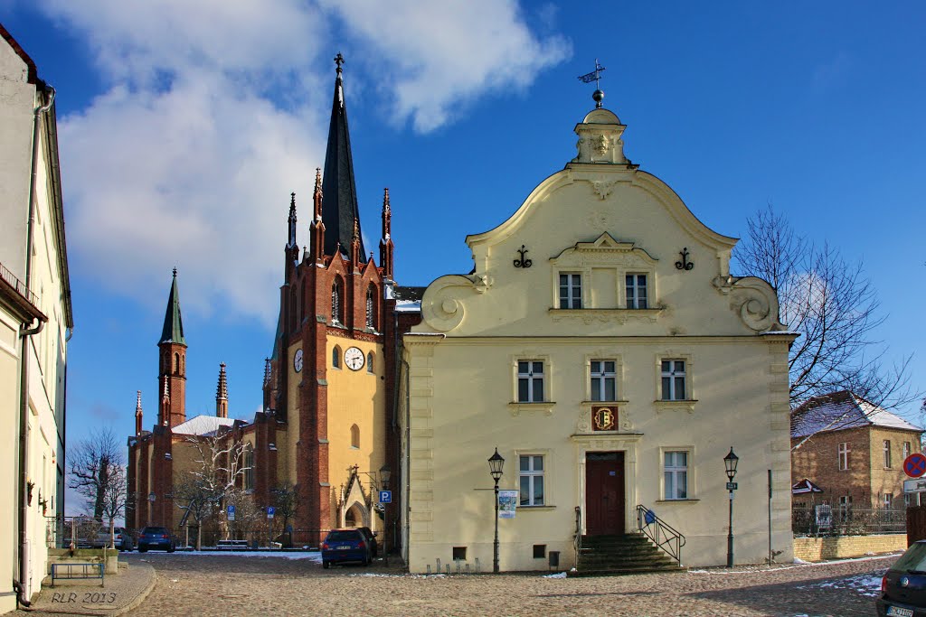 Werder, Rathaus und Heiligengeistkirche by Mecklenburg pro Panoramio