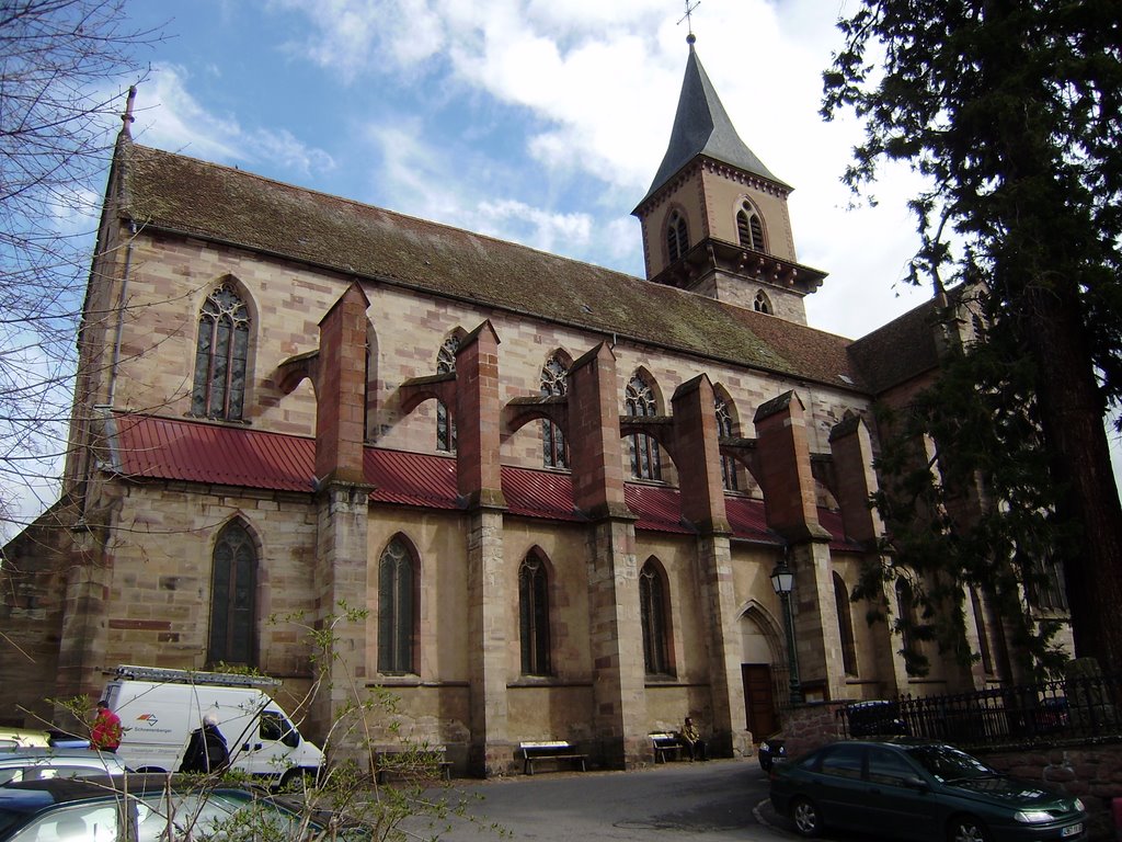 Ribeauvillé, l'église St.Grégoire-le-Grand by Fredy Thomas