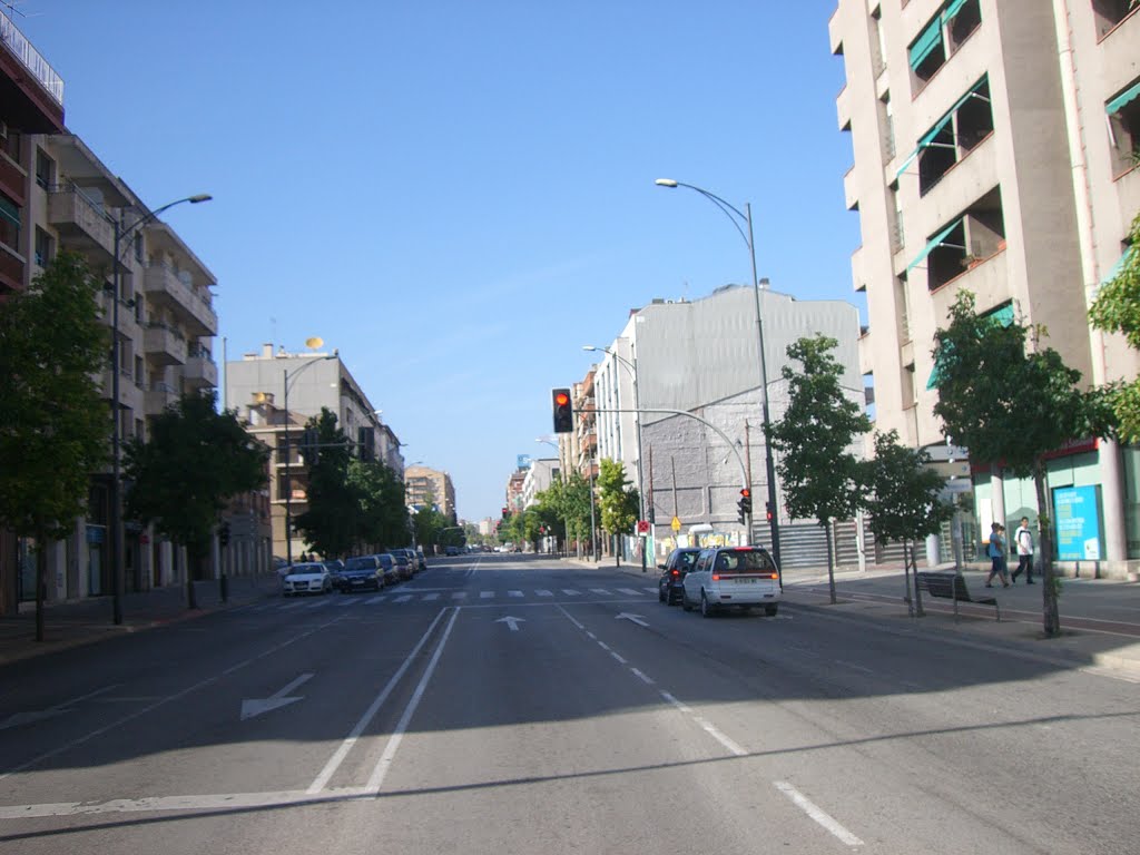 Avenida ancha. by Roberto Lam