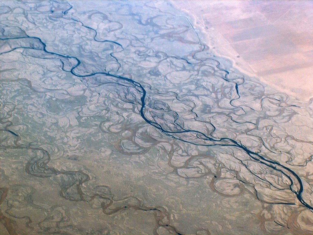 Tuul river, Mongolia by Peter Kesselyak