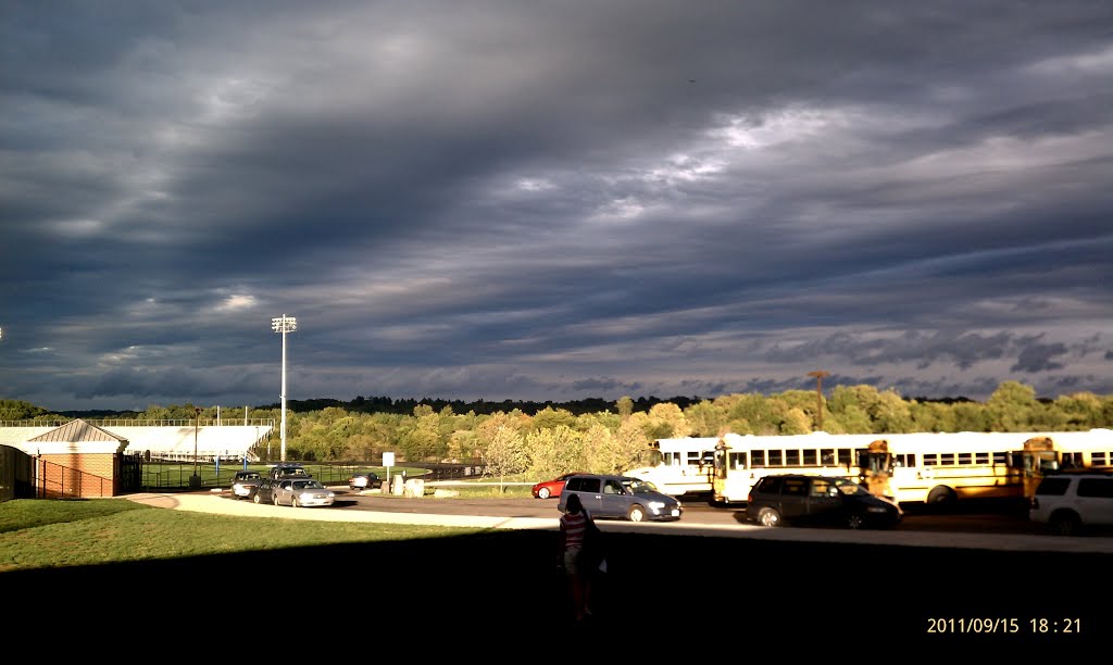 View of Sky to the Northeast From Tuscarora High School by Bill Vocke