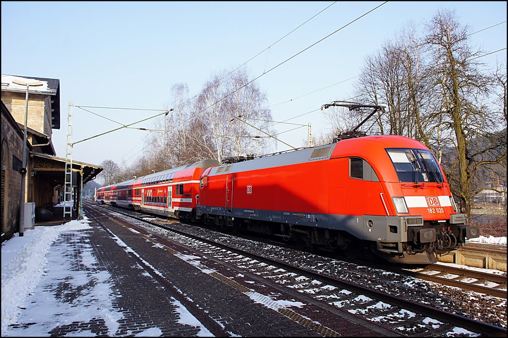 Bahnhof Krippen by René0110