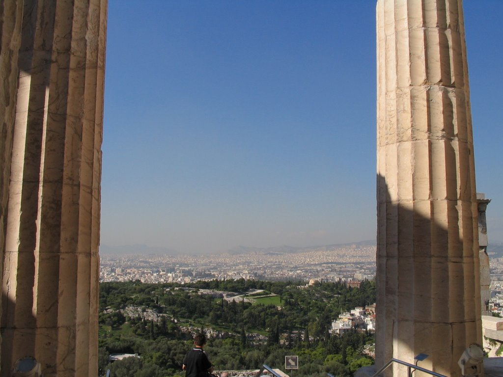 Athens - Acropolis by Lorri Peltz-Lewis