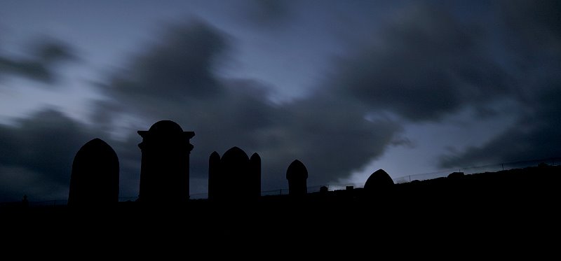 Abendstimmung am Friedhof von Oldshoremore ...... by rené baldinger - baldinger reisen ag, waedens