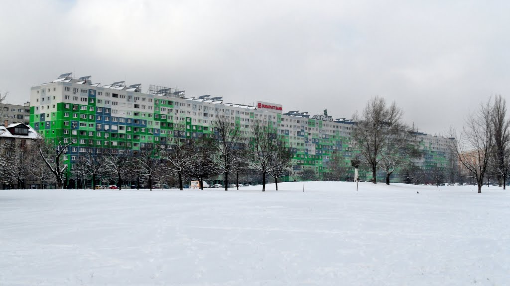 Budapest, Óbudai látkép by Lorant