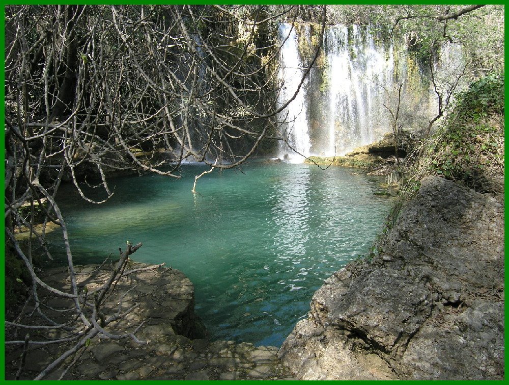 Kursunlu-Wasserfall nahe Antalya by elvdieker