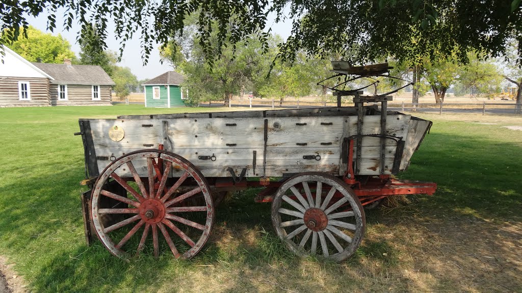 Wagon, Fort Missoula, MT by chfstew