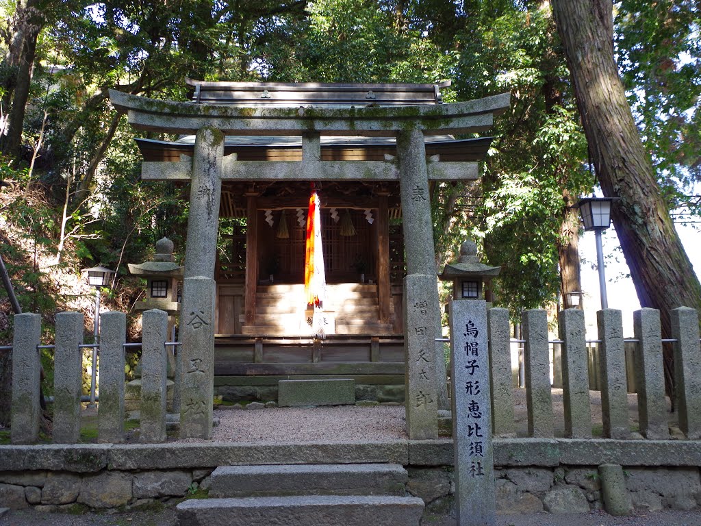 烏帽子形恵比須社（烏帽子形八幡神社境内） 河内長野市喜多町 2013.2.10 by as365n2