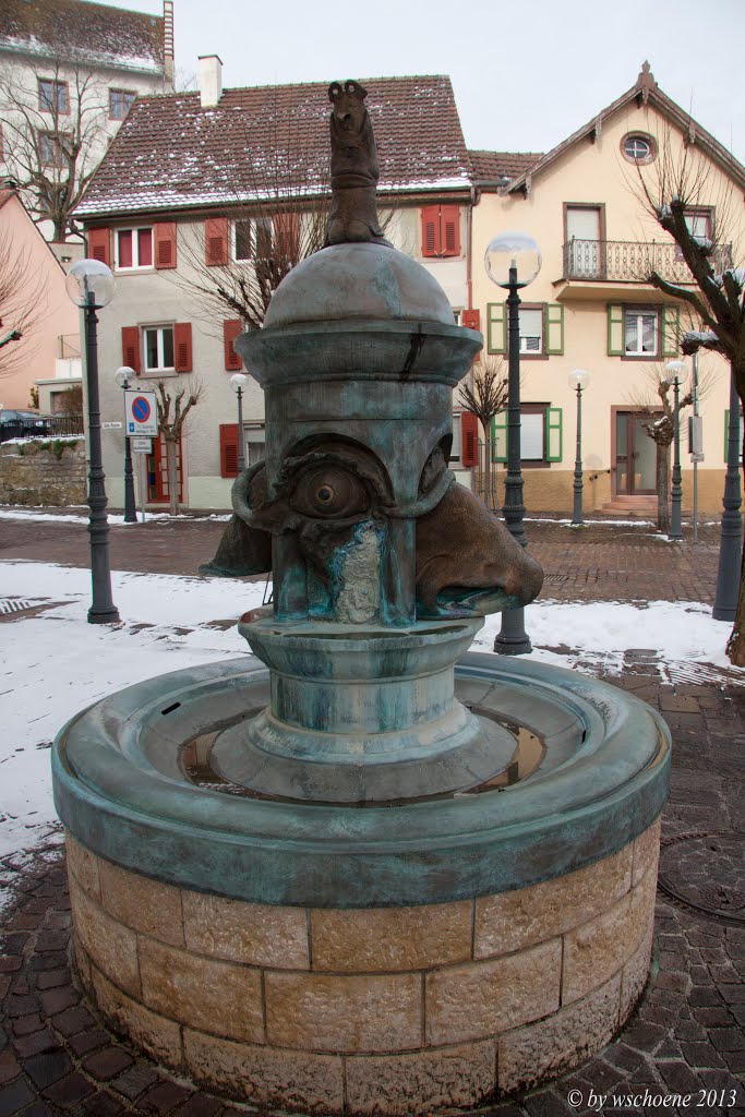 Sechs-Sinne-Brunnen by WESO