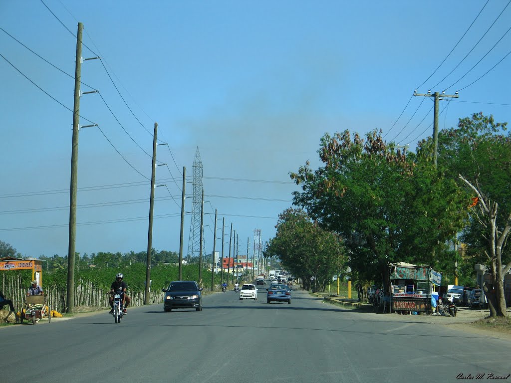 CARRETERA MELLA A SU PASO POR SAN ISIDRO. by Carlos M. Pascual