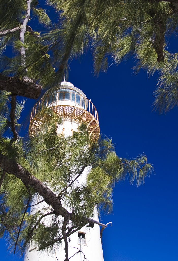 Lighthouse on Grand Turk by Phil Comeau