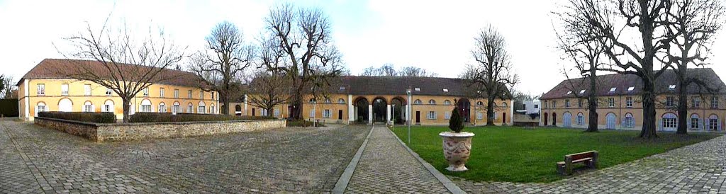 Parc à l'ancienne à Ferrières-en-Brie by papytane