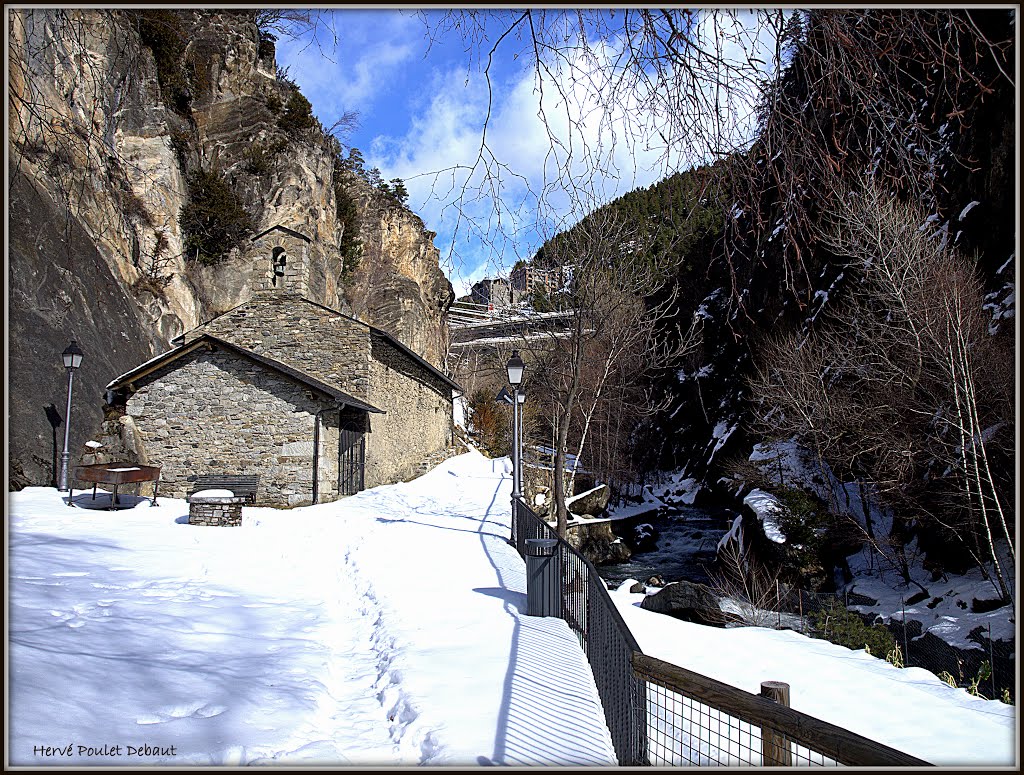 Esglesia Sant Antoni, La Massana, ANDORRA by Hervé Poulet Debaut