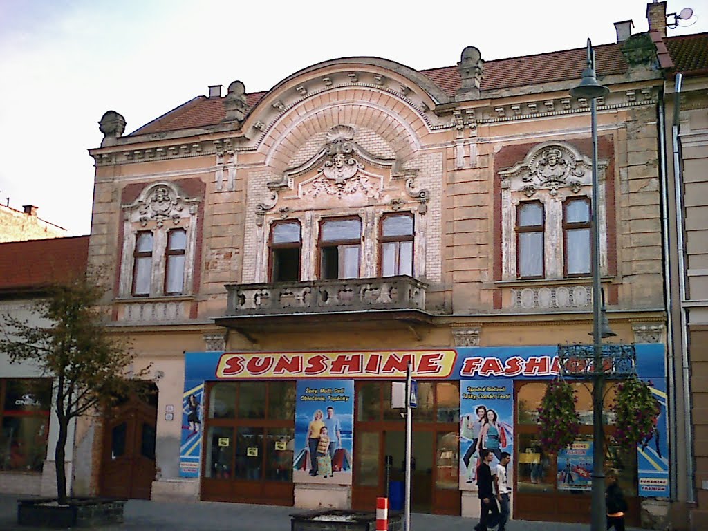 Historická budova v Lučenci / Historical building in Lučenec by Denis Ondriškovič