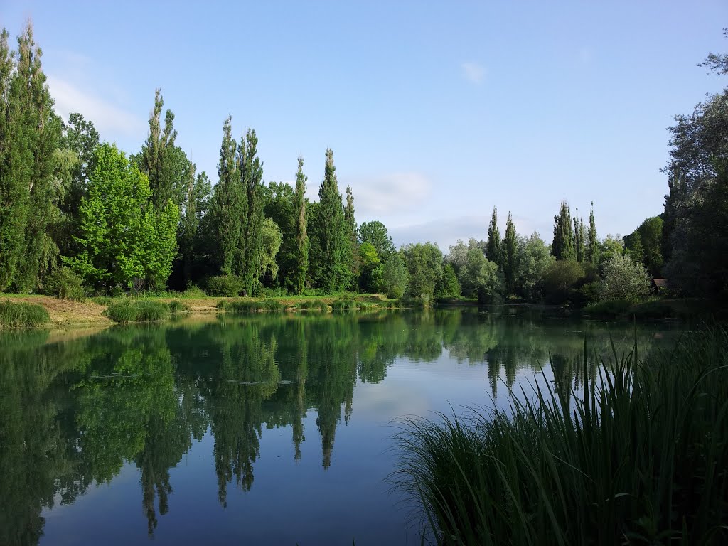 Etang de pêche by camping de la grande prade