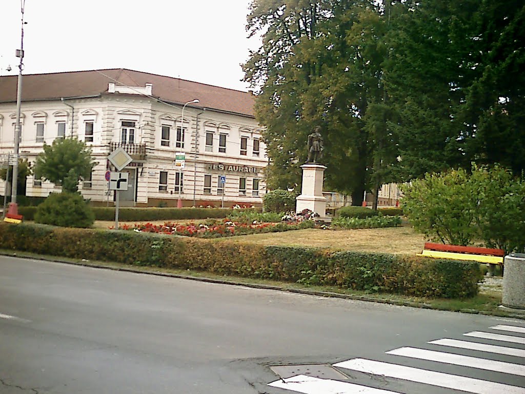 Socha v Rimavskej Sobote / Statue in Rimavská Saturday by Denis Ondriškovič