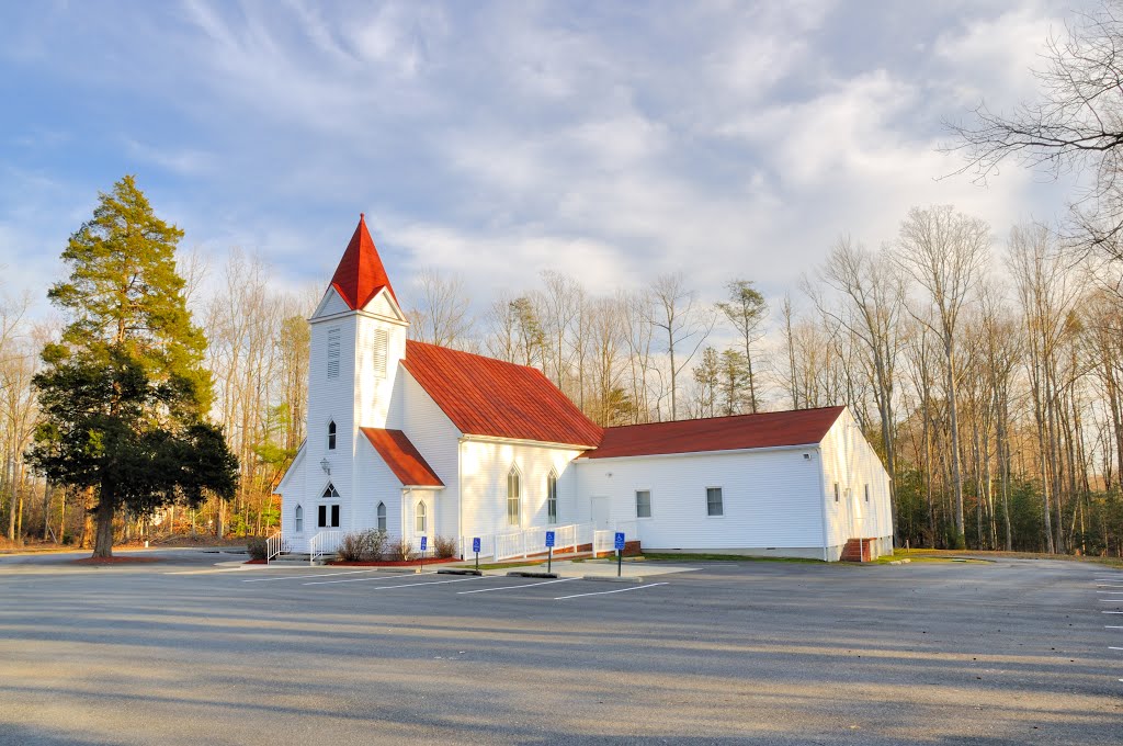 VIRGINIA: NEW KENT COUNTY: NEW KENT: Lebanon Baptist Church, 5300 Hopewell Road (S.R. 619) by Douglas W. Reynolds, Jr.