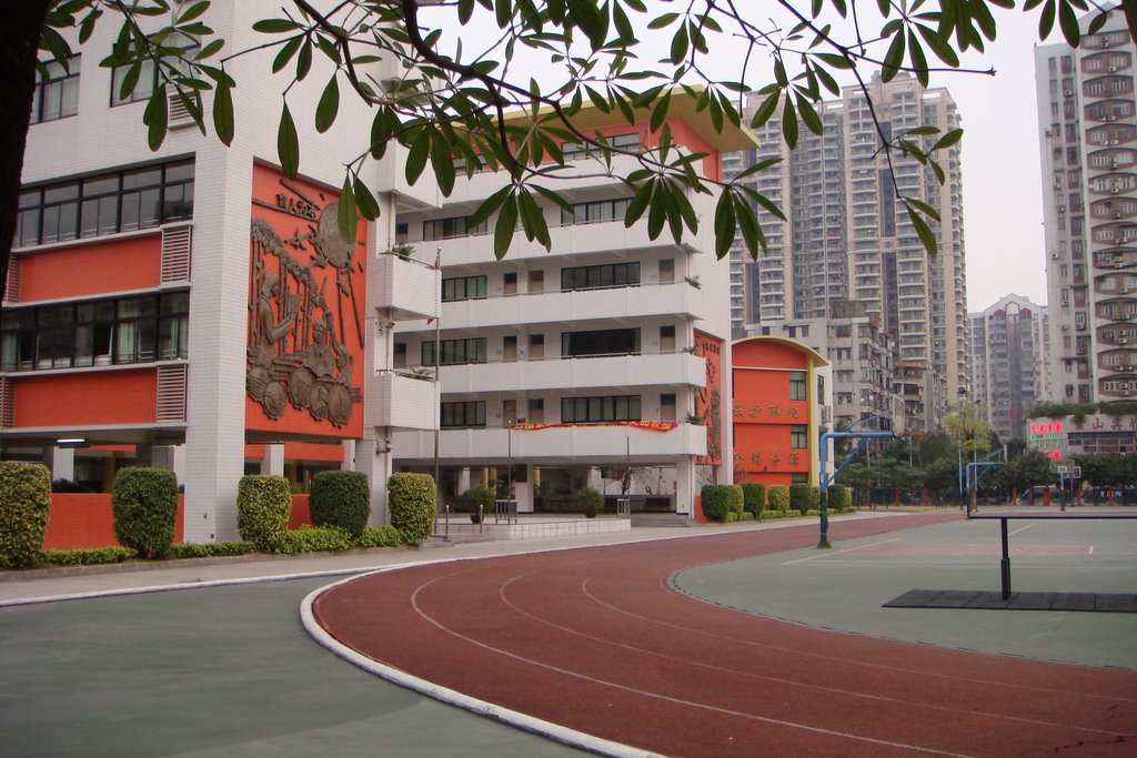 Schoolyard [landscape] by garf88