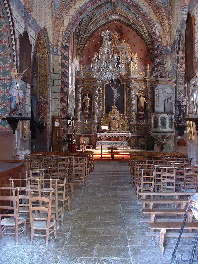 Eglise Saint-Vincent du XVe & XVIe à Saint-Vincent-Rive-d'Olt by Yann LESELLIER