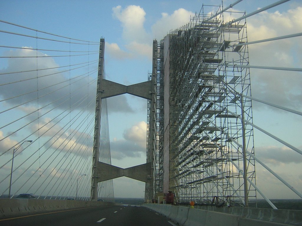 Dames Point Bridge 3-15-2008 by Kyle Stephen Smith