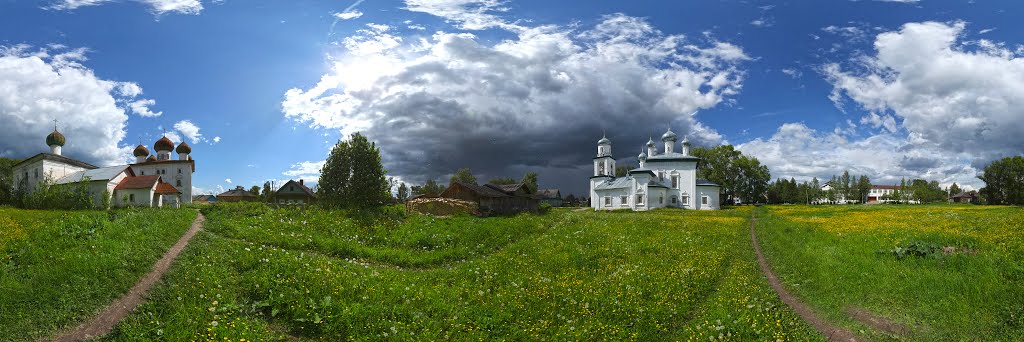 Каргополь. Старая площадь 14.06.2012 (panorama 360) by Andrey Karachev