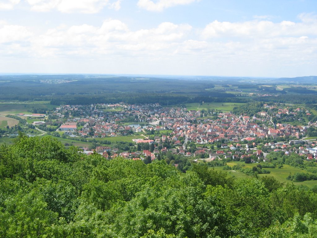 Festung Rothenberg, Blick auf Schnaittach by Dreams of a living earth and preserves them !