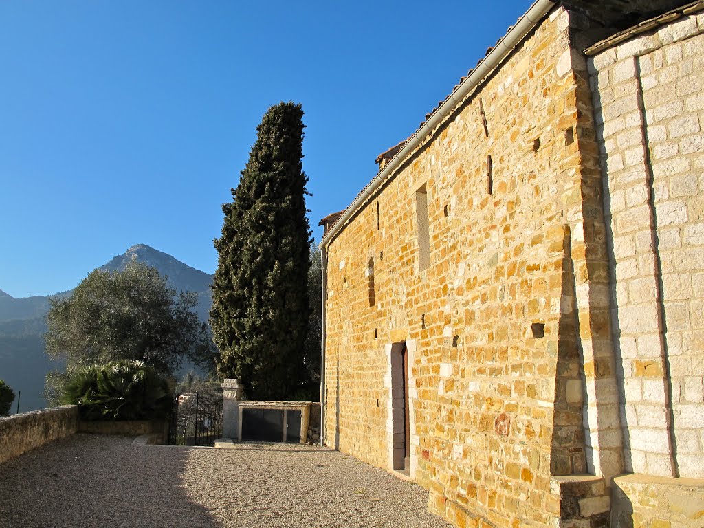 A Castellar, la Chapelle St Sébastien 04.01.2013 by Jean-Luc.