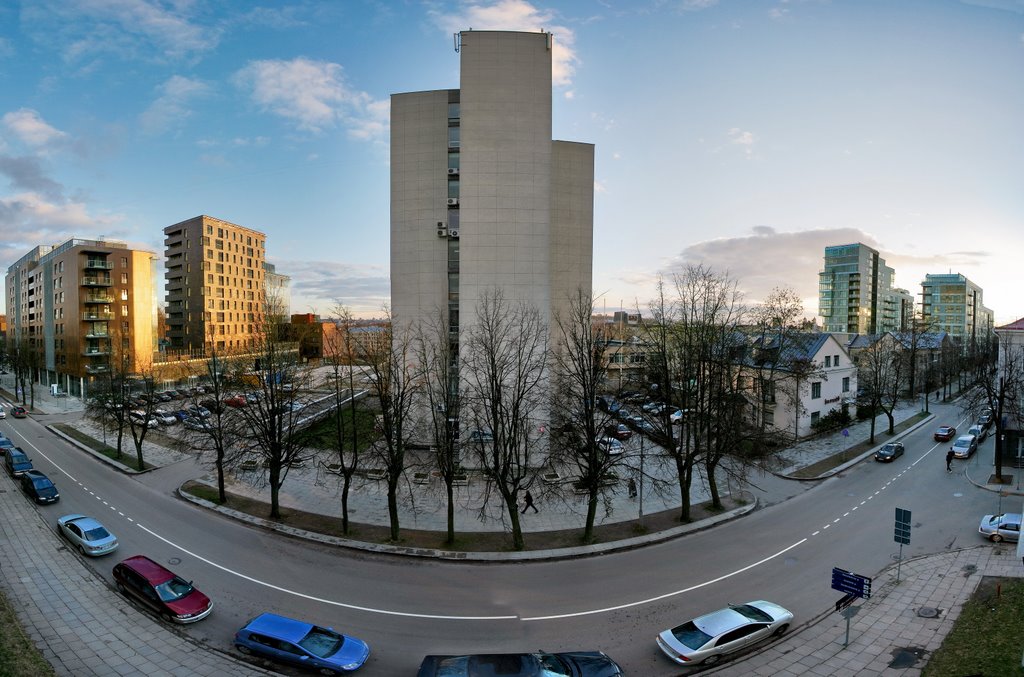 Šnipiškės panorama by iulius