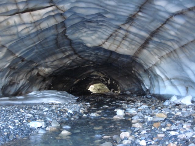 Thule Air Base Ice caves by juuli