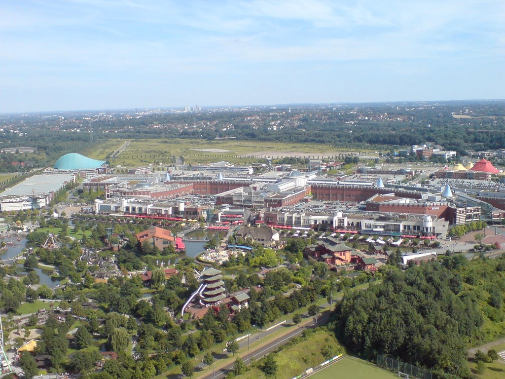 Centro Park from the top of the Gasometer by Gareth.Stadden