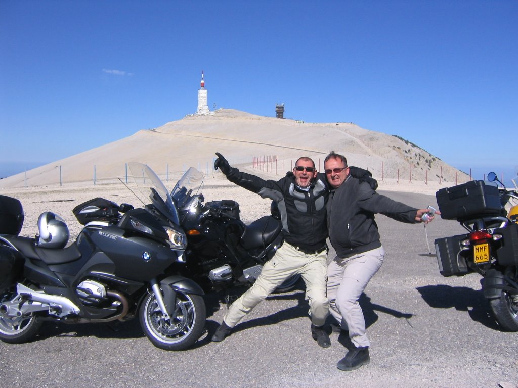 Didier en Rik op de Mont Ventoux by Becuwe