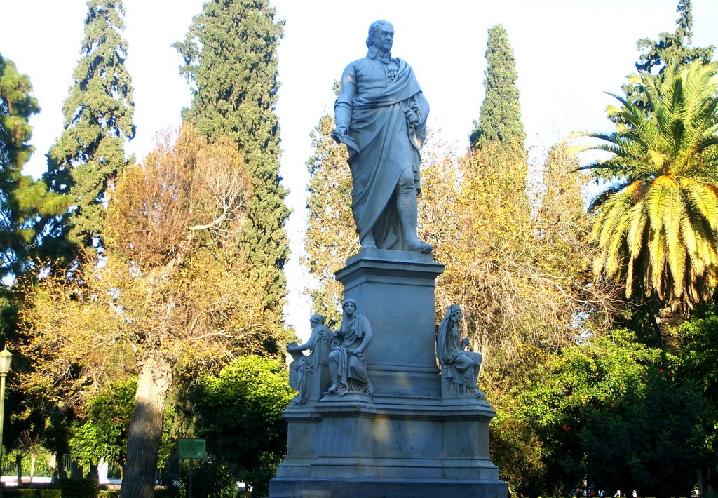 Athens-staute in national garden by chetoo