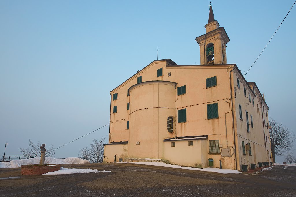 Santuario Nostra Signora della Guardia, retro by Terensky