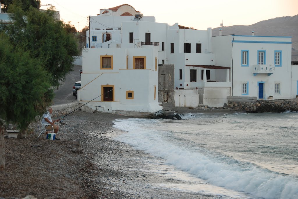 Papalefteris beach,Agia Marina by giwrgosd