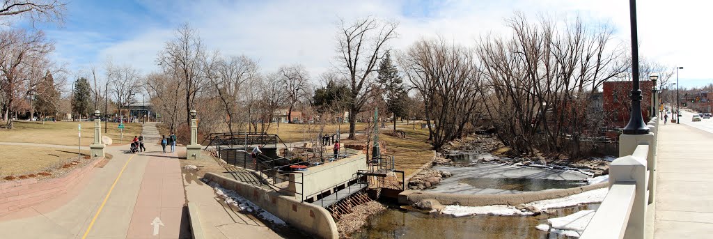 Intersection of Boulder Creek, the Boulder Creek Path & Broadway by Meinhardt Greeff