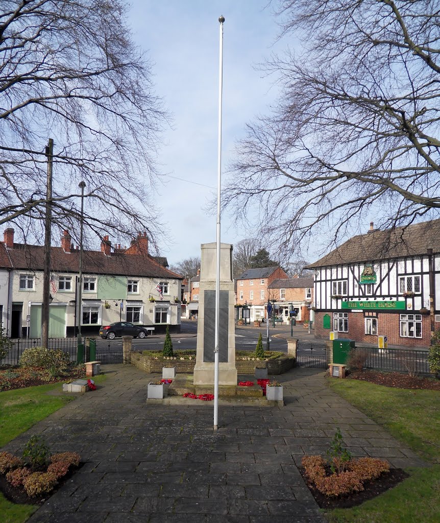 The Quorn village Memorial green. by Bobsky.