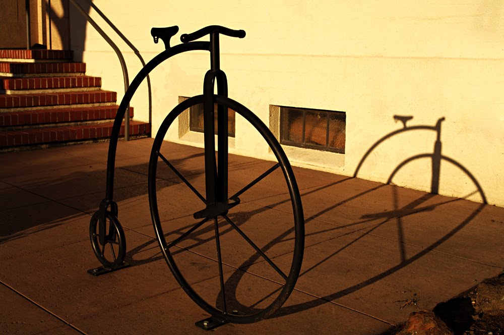 Bike rack at City Hall by hancockdavidm@gmail.com