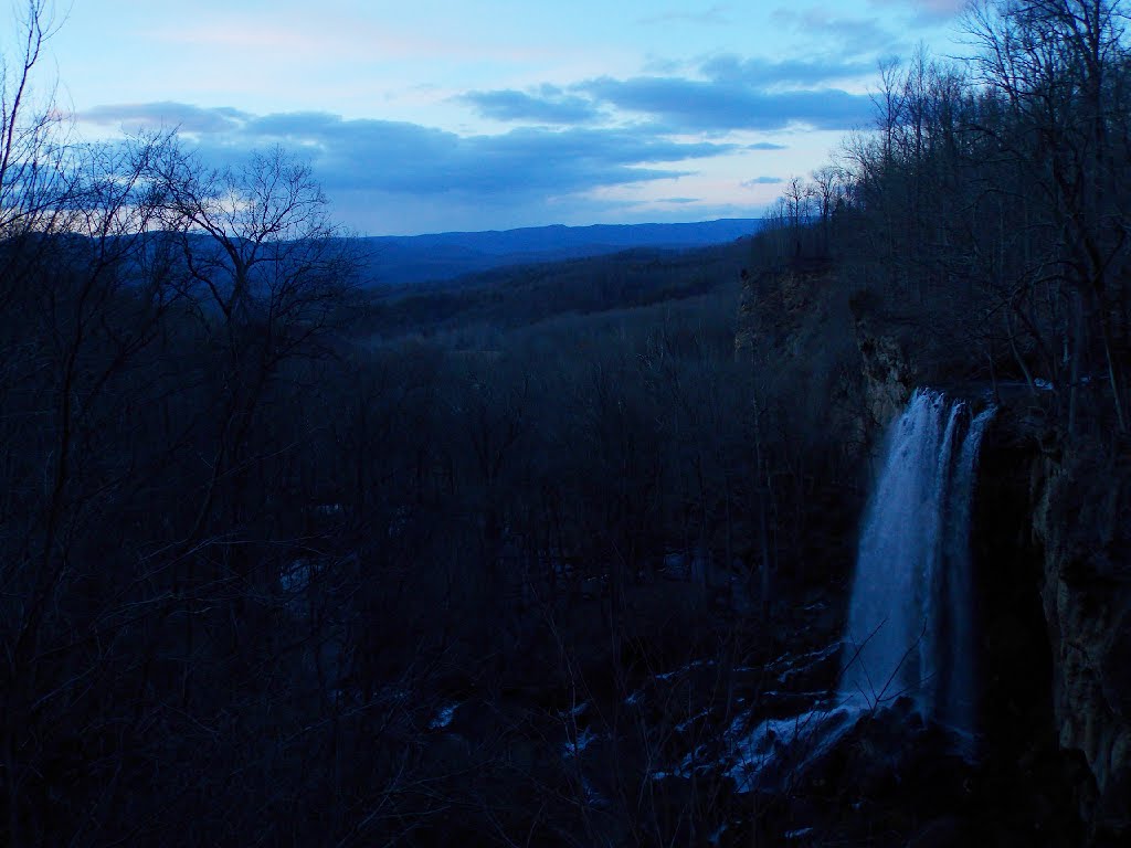 Falling Springs, 2/16/13 by TopherRitz