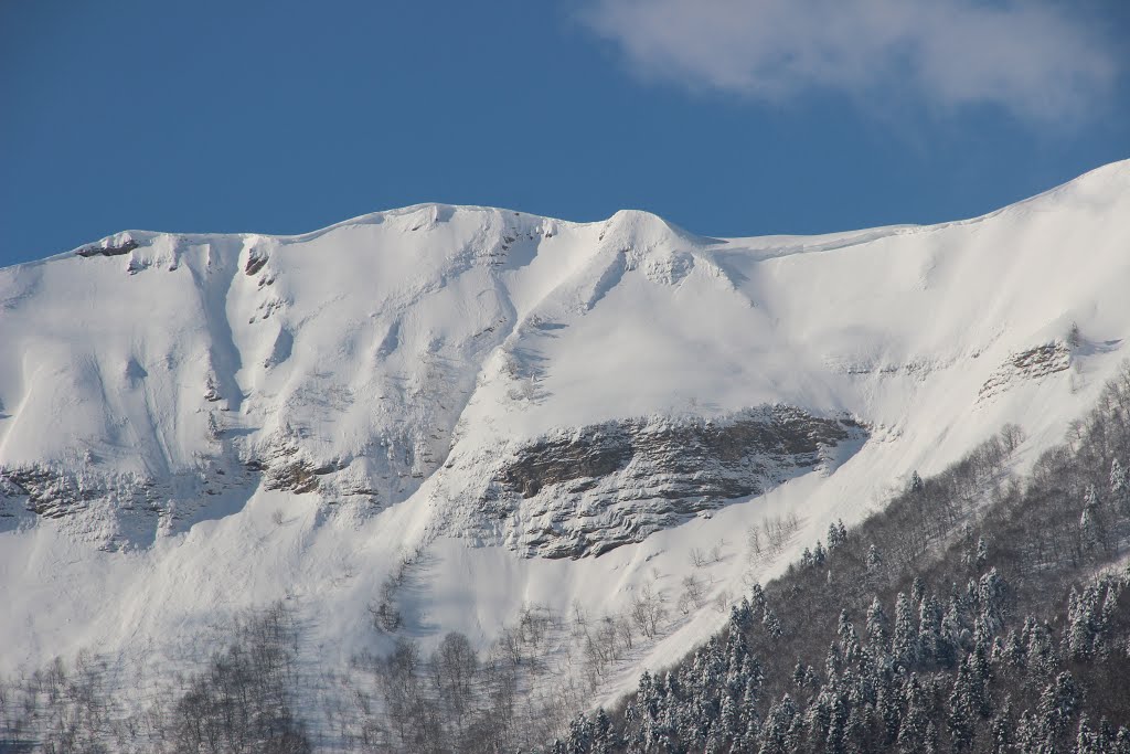 Snow-covered Jura by 6004592