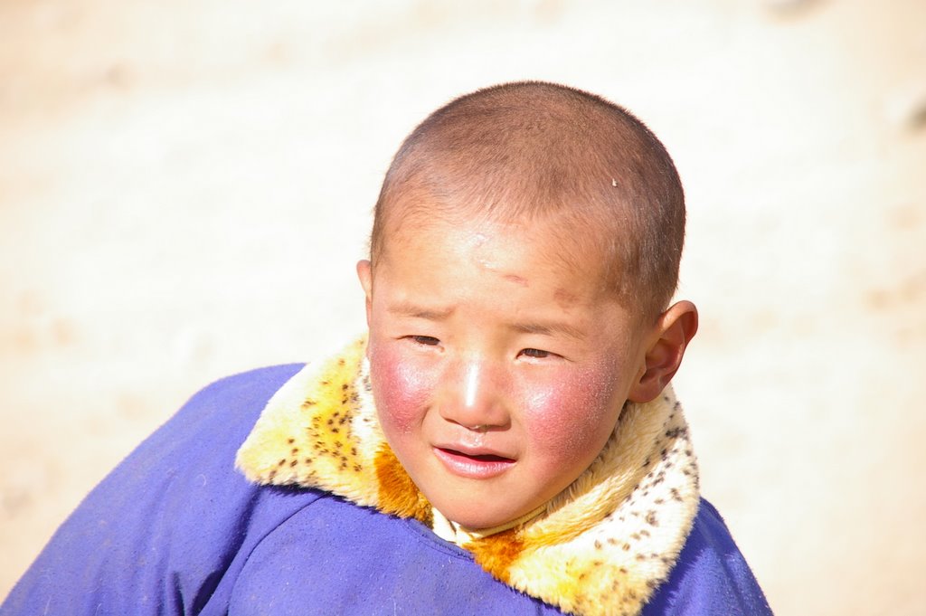 Bambino tibetano by Mauro Francesconi