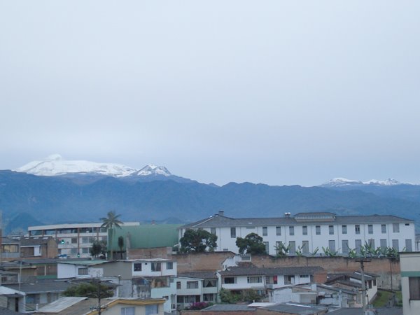 Vista del nevado del ruiz y del santa izabel by pablisky