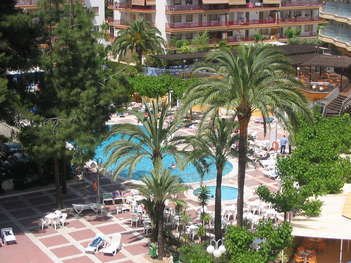 Calypso's Largest Pool From the Top Balcony. by Sophie-Cyanide