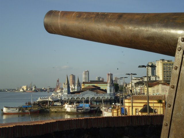 Ver-o-Peso visto do Forte do Presépio by Odilson Sá