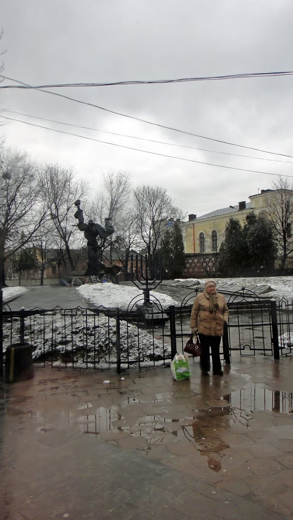 Jewish monument by sunmaya