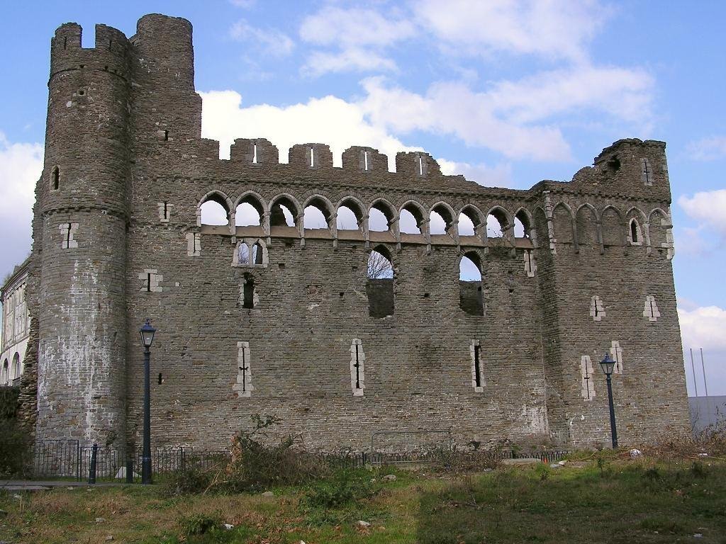 Swansea Castle by GoogleMiner