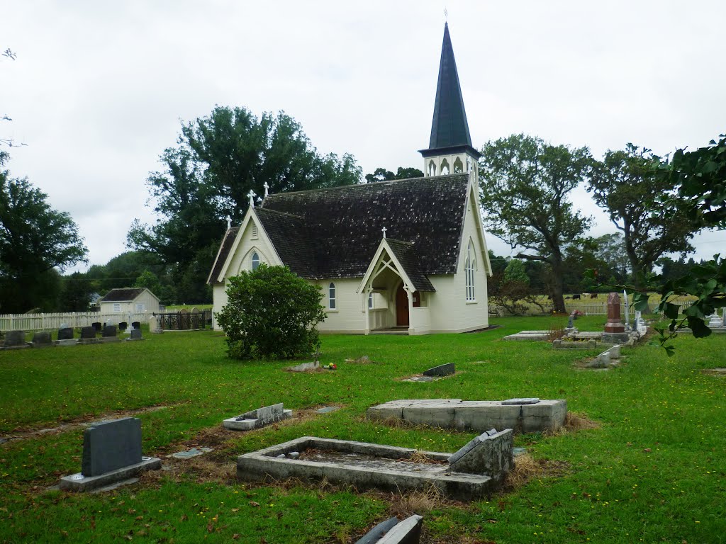 Pakaraka, Holy Trinty church, North Island, New Zealand by tarth701