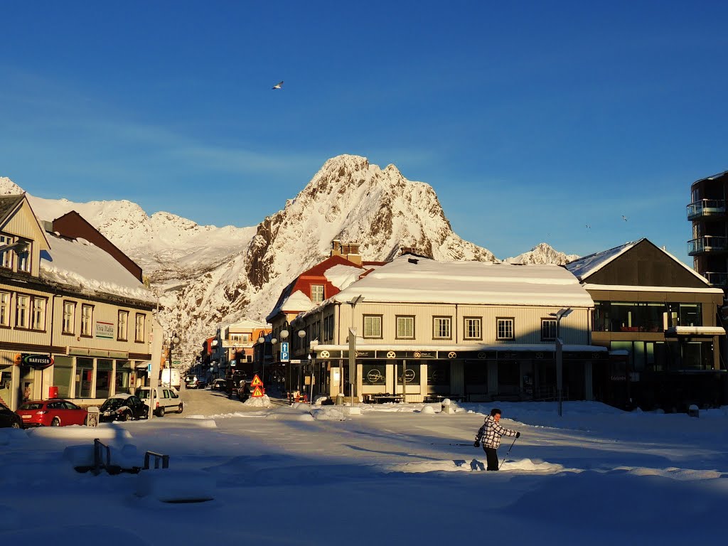 Svolvær centre by peter kock