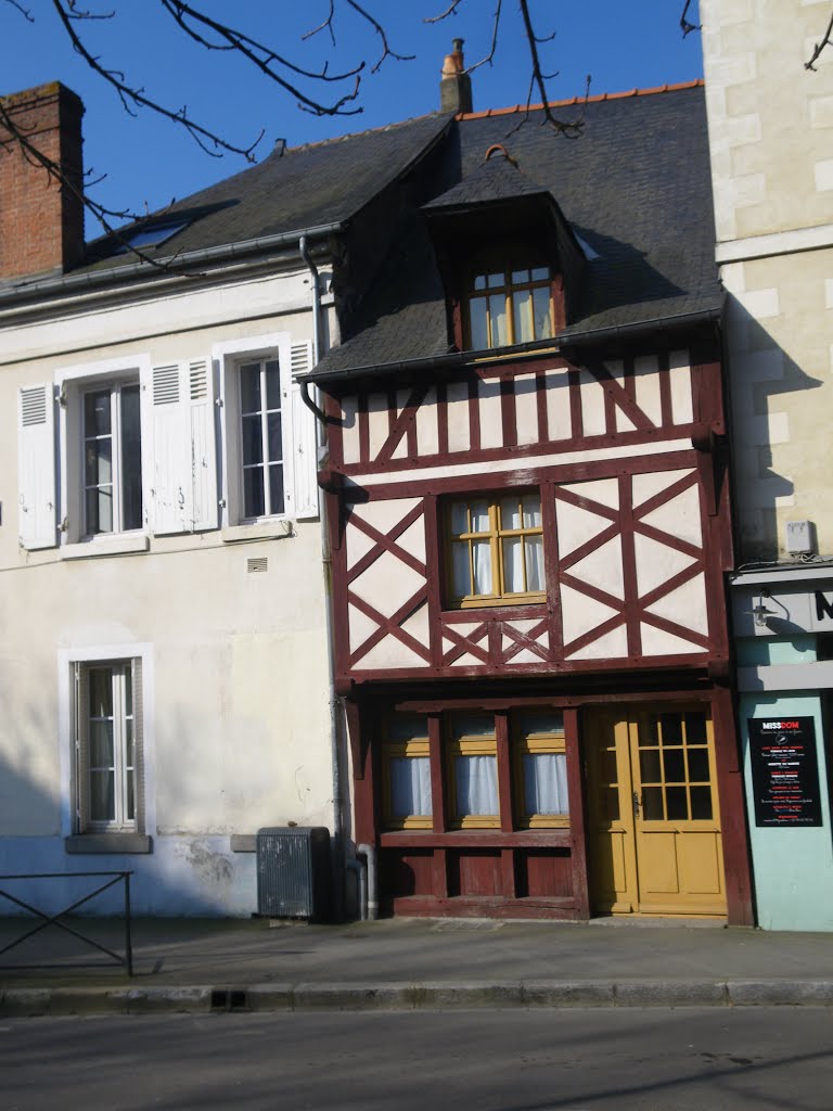 Maison ancienne rue de dinan a rennes by chisloup