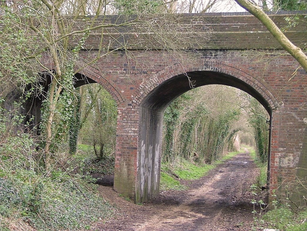 THE NICKY LINE. A railway that once linked the town of Hemel Hempstead and Harpenden via Redbourn. Now mostly walk and cycleways. by Steve & Theresa Gray