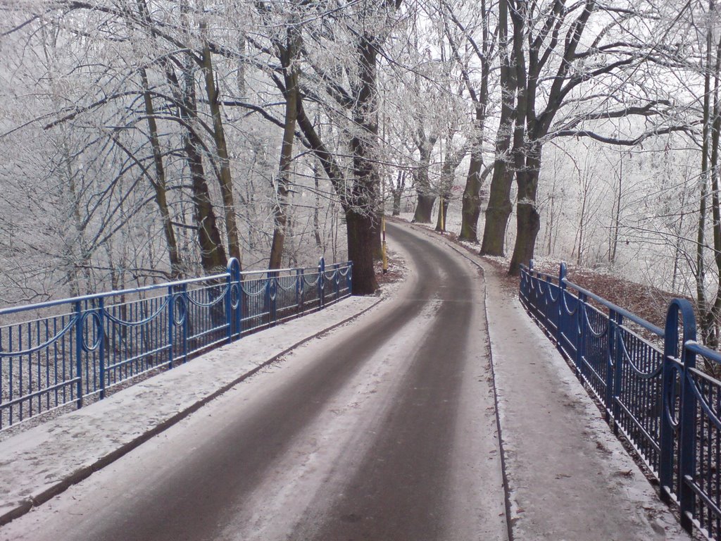 Park przy kościele MBO na Żelechowie by arozkrut